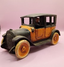 Arcade - Cast Iron Taxi With Driver Reproduction