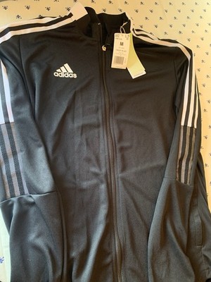 adidas Tiro 21 Men's Track Jacket M Black/White Full Zip GM7319