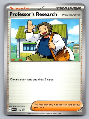 Professor's Research 221 Promo Scarlet & Violet Promo Pokemon Near Mint