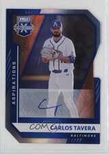 2021 Panini Elite Extra Edition 24/82 Carlos Tavera #137 Auto nd3