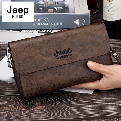 PU Leather Large Wallet For Jeep Car Owners Accessories Buluo Clutch Bag Style