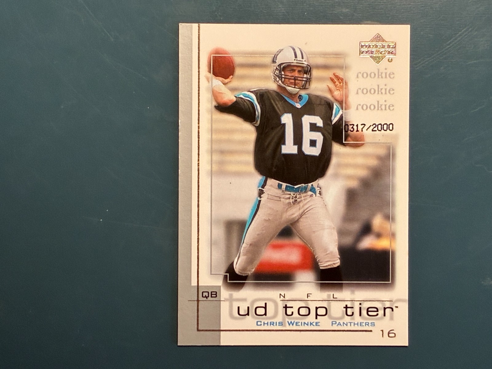 Chris Weinke Upper Deck Top Tier #193 Base