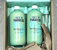 2X Isle Of Paradise Self Tanning Butter - Medium - 16.9 oz each  Pump  m5 