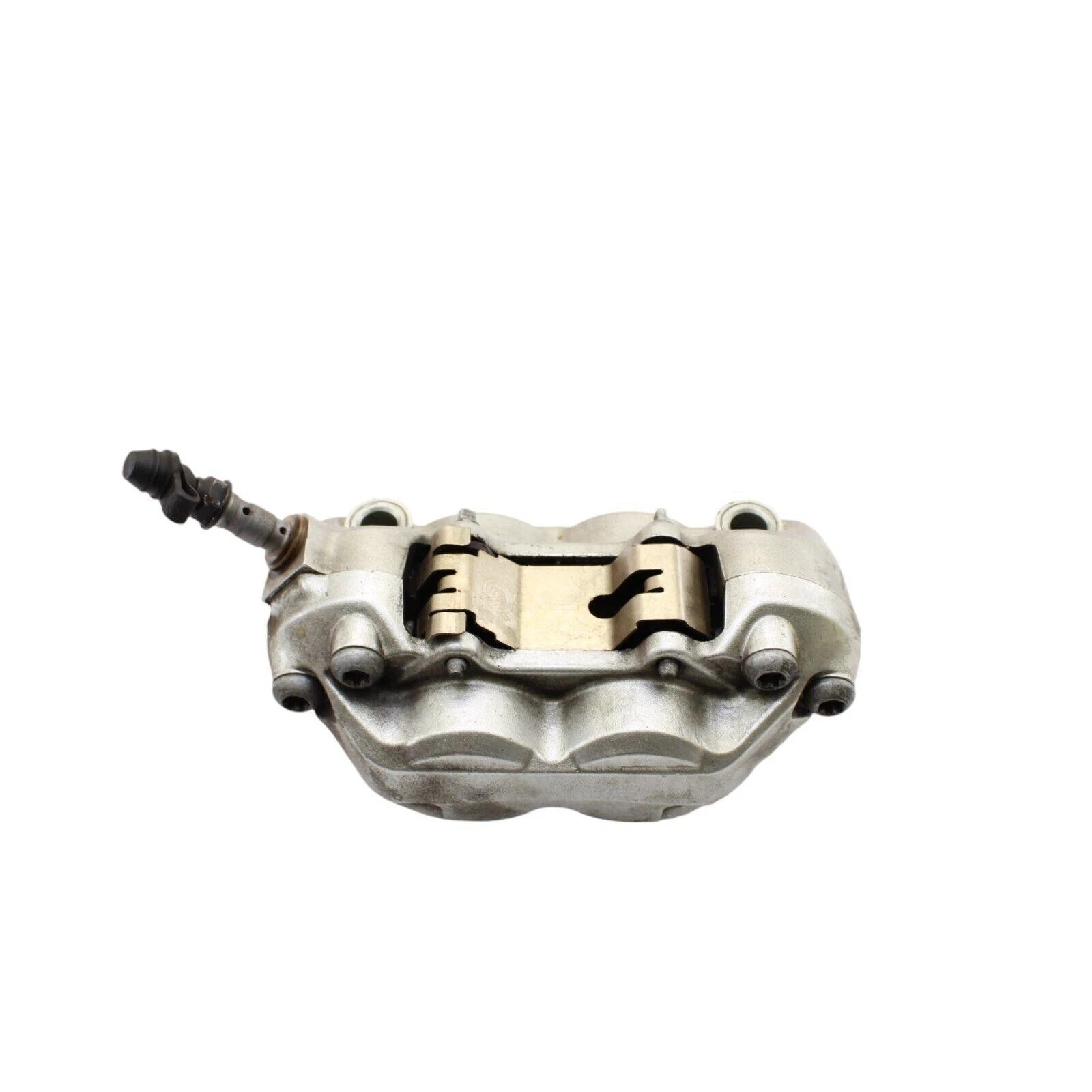 2008 - 2013 DUCATI 848 FRONT BRAKE CALIPER SET PAIR RIGHT LEFT BREMBO SILVER EO