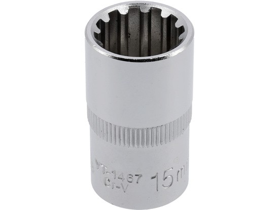 Fits YATO NARZ�DZIA YT-1467 SPLINE 1/2 SOCKET 15MMX38MM   ⭐UK Stock⭐