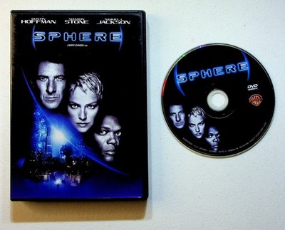Sphere DVD (1998) Widescreen Dustin Hoffman, Sharon Stone, Samuel L. Jackson