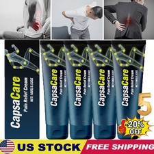 5PCS New CapsaCare Neuropathy Massage Cream   Soothing Nerve Pain Relief 100g US