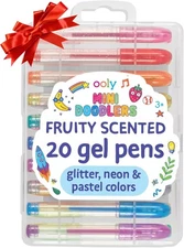 Holiday Pens for Kids, Art and Stationery Supplies, Neon and Pastel Scented