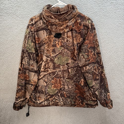 Cabelas Jacket Adult Medium Camouflage Seclusion 3D Camo Dry Plus Hunting Mens - Picture 2 of 8