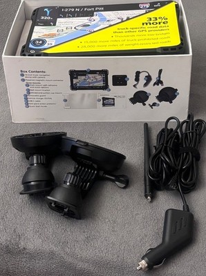 Rand McNally TND-1050 10'' Truck GPS Navigator   Tested, Ready to Use