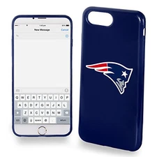 FOCO NFL New England Patriots Soft Case for iPhone 8 + & 7 + (5.5")