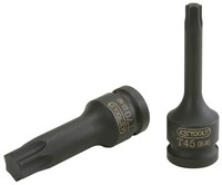 "Ks Tools 1/2\" Kraft-Bit-Stecknuss Torx, Lang, T25"