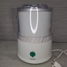 KRUPS TYP 337 Automatic Ice Cream Yogurt Maker La Glacier 1 Quart Used EUC