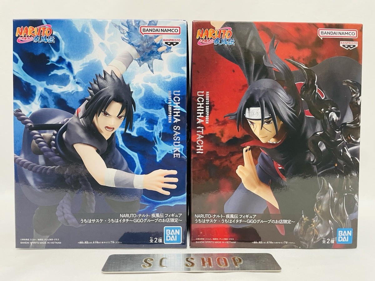 Naruto Shippuden Sasuke Uchiha & Itachi Uchiha Figure Set of 2 NEW