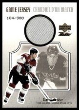 1999-00 McDonald's Upper Deck Game Jerseys Darryl Sydor /300 Dallas Stars #GJDS