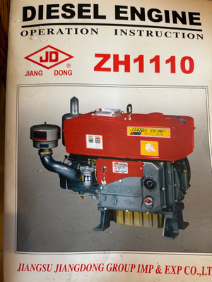 ZH1110 Jiang Dong JD YTO Traktor Motor Werkzeugsatz Set Service 1 Zylinder Plast BX