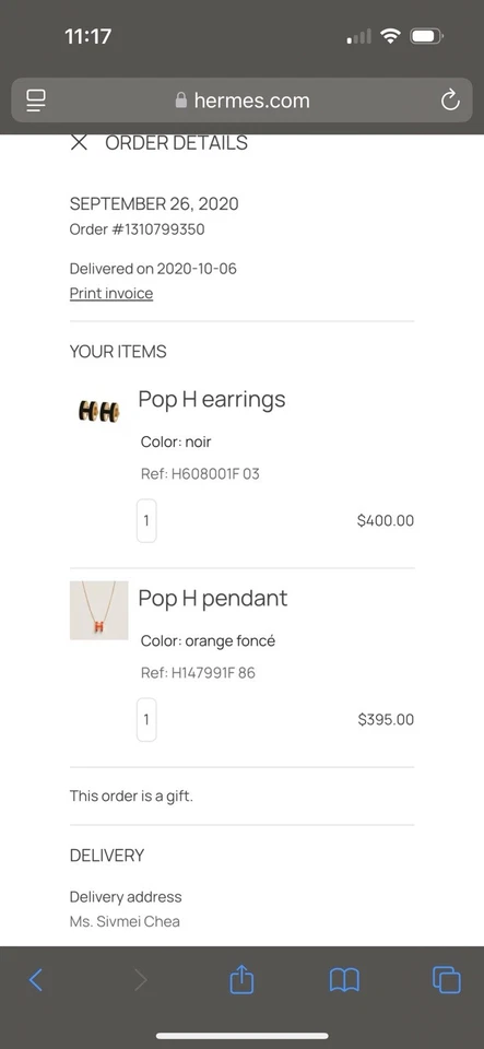 Collar Hermes Pop H Foto 4 de 4