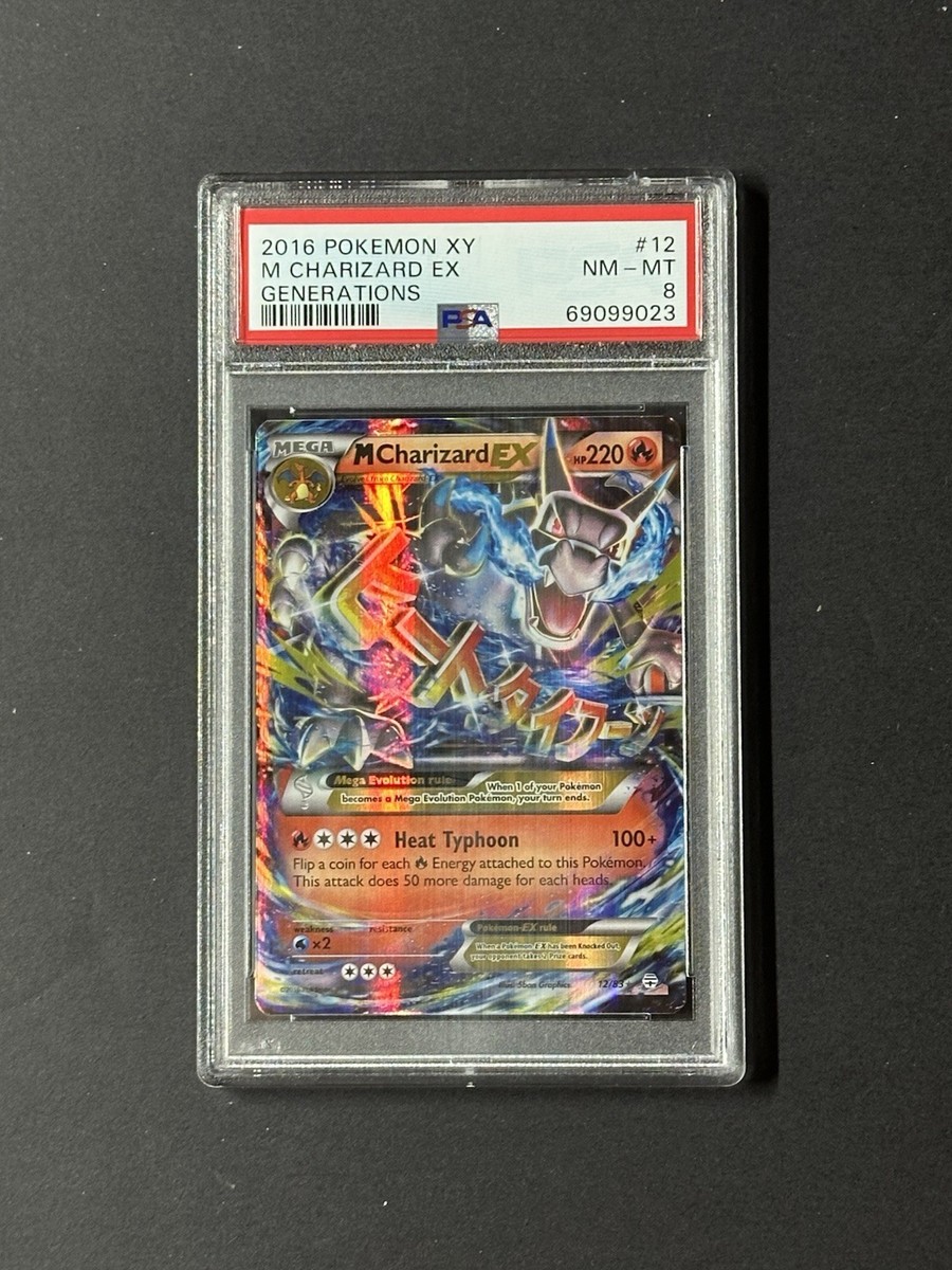 Pokemon M Charizard EX XY Generations Holo Rare #12 PSA 8 | eBay