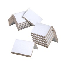 IDL Packaging Cardboard Edge Protectors 2" x 2" x 3", Pack of 200, White, 0.2...