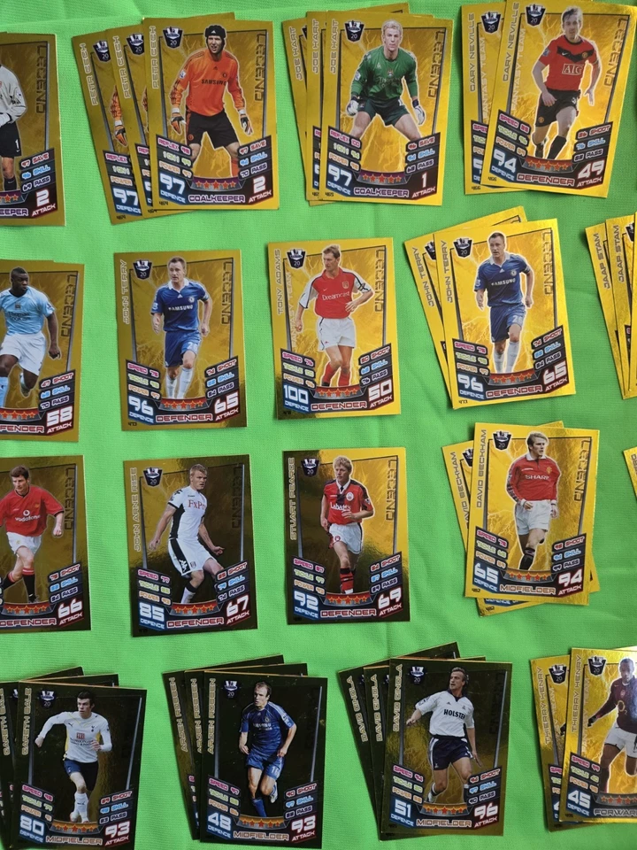 2012 2013 Topps Match Attax Ledgends Card Bundle × 62 Cards Excellent Condition - Image 3 of 4