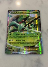 Pokemon Sceptile EX 7/98 Ancient Origins Holo Ultra Rare Moderately Played 2015