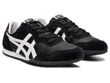 Asics Onitsuka Tiger SERRANO 1183B400 BLACK/WHITE Men's Women's Sneakers
