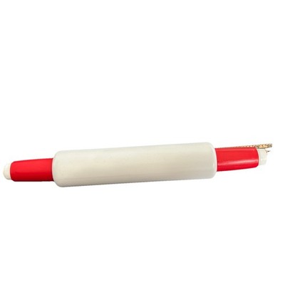 Tupperware Fill and Chill Rolling Pin, (red and white) Can use warm/hot