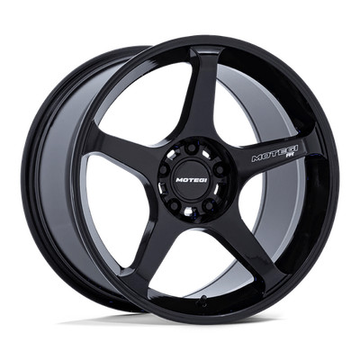 Motegi MR159 Battle V Flow Formed 18x10.5 +35 Blackbird Wheel 5X114.3 (QTY 1)