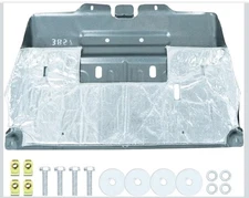 Update 3D Manganese Steel Splash Panel Shield with Heat Shield ML3Z-7222-D...