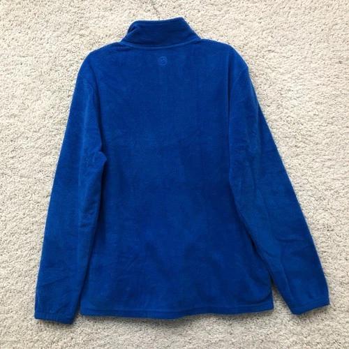 Magellan Jacket Large Adult Blue Fleece Full Zip Pockets Classic Outdoors Mens L image 7