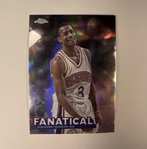 2025 Topps Chrome Allen Iverson Base (RAW)
