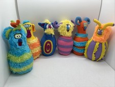 Melissa Doug Monster Bowling Game 6 Soft Plush Pins