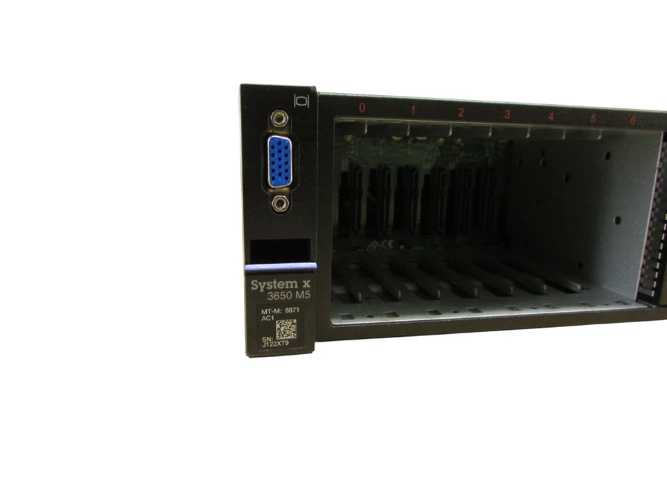 Lenovo System X3650 M5 8x 2.5" Bay 1x E5-2630v4 16GB RAM 2x 550W No Drives 2U - Image 2 of 4