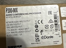 Shure P300-IMX Audio Conferencing Processor NEW Open Box