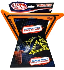 Wahu TriBlade Ultra-Modern Soft Boomerang for Right or Left Handed Throwers,
