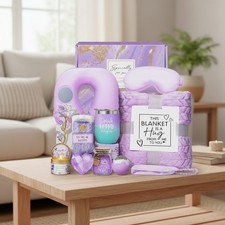 Spa Gift Basket for Women Self Care Relaxation Birthday Gift Set