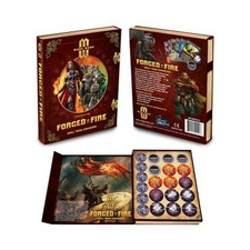 Arcane Wonders Boardgame Forged in Fire Expansion Set Box VG+/NM