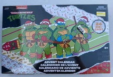 Nickelodeon TMNT 2024 Advent Calendar - 24 Die-cast Nano Metal Figures