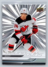2024-25 Upper Deck Young Guns Silver Outburst Seamus Casey RC New Jersey Devils
