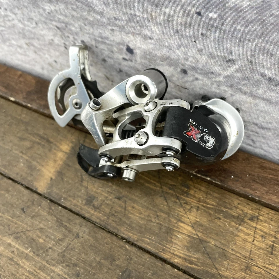 Câmbio traseiro SRAM X0 9 velocidades MTB mountain bike atuação 1:1 preto prata - Imagem 4 de 4