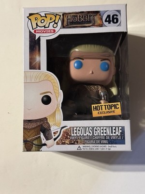 Funko Pop LOTR The Hobbit Legolas Greenleaf  #46 Hot Topic Blue Eyes +protector