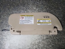 07-14 Lincoln Navigator Left Driver Sun Visor Shade Lighted Homelink Tan Oem 07-14 Lincoln Navigator Left Driver Sun Visor Shade Lighted Homelink Tan Oem