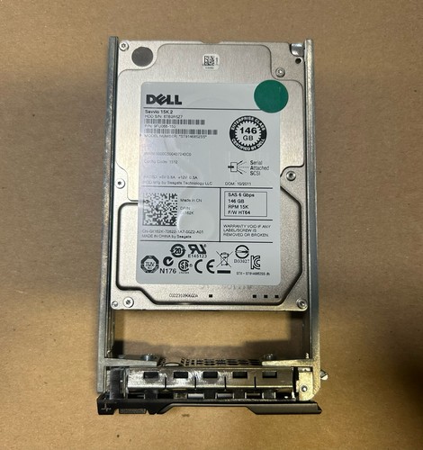Dell X162K 146GB 15K SFF SAS 6GBPS Hard Drive - Picture 2 of 2