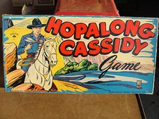 1950s MILTON BRADLEY HOPALONG CASSIDY BOARD GAME COMPLETE