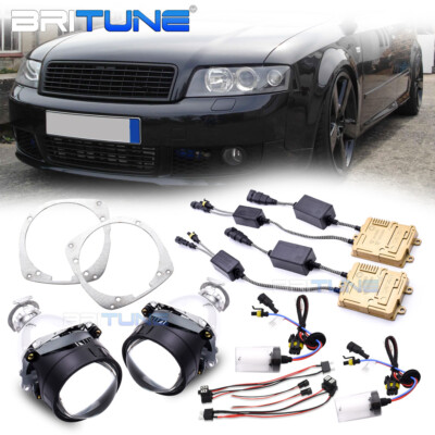 HID Projector Bixenon Lens Replace For Audi A4 B6 8E 01-04