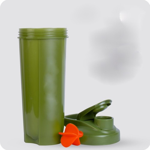 Gym Protein Shaker Bottle For Gym 700 ml Green - Afbeelding 2 van 3