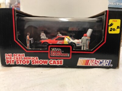 RACING CHAMPIONS 1:43 SCALE 1992 NASCAR TIDE RUDD PIT STOP SHOW CASE*