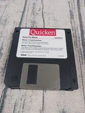 Quicken Version 6 For Windows 95 (Intuit, 1996) 3.5" Floppy - Pre-Owned 