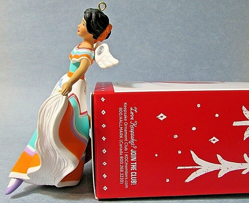 Hallmark Ornament 2015 MEXICO Angeli in tutto il mondo *RIDIPINTO* *Firmato* - Foto 2 di 7