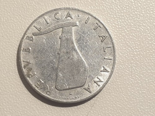 Repubblica Italiana 5 Lire Delfino 1953 - Foto 3 di 3